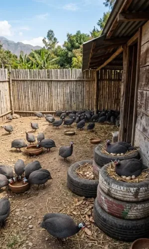Galinha da Angola com Preço Baixo!