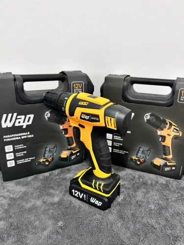 Furadeira e Parafusadeira Wap Completa