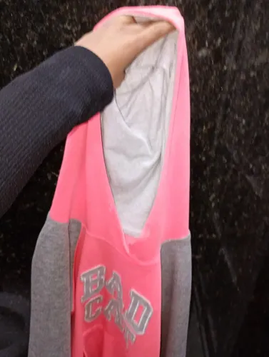BLUSA DE FRIO BAD CAT ROSA TAM M