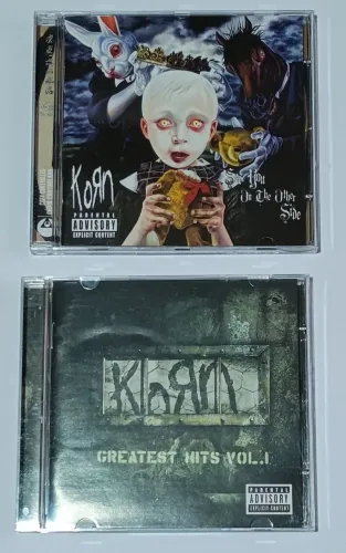 CD KORN - See You On The Other Side + GREATEST HITS VOL.1 (semi-novos) Originais Nacionais