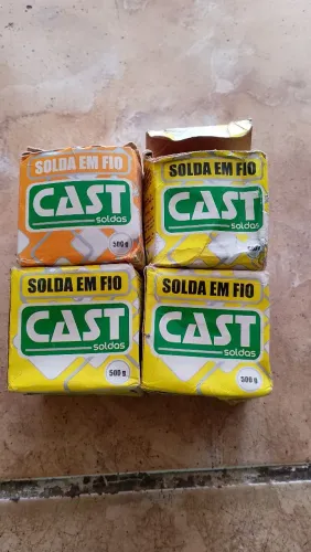Solda em fio cast 500gr