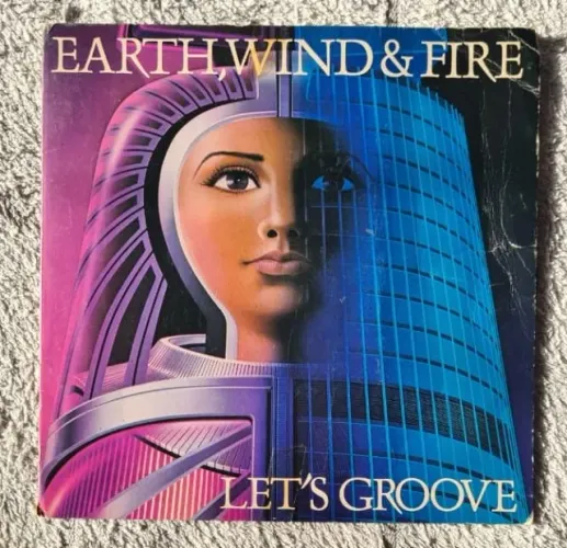 Vinil Compacto Earth, Wind & Fire - Let's Groove (Original 1981) - Excelente Estado
