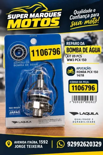 REPARO BOMBA D'AGUAPCX 150 2014/2018