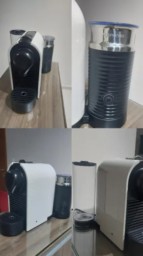 Cafeteira Nespresso C55 + espumador de leite