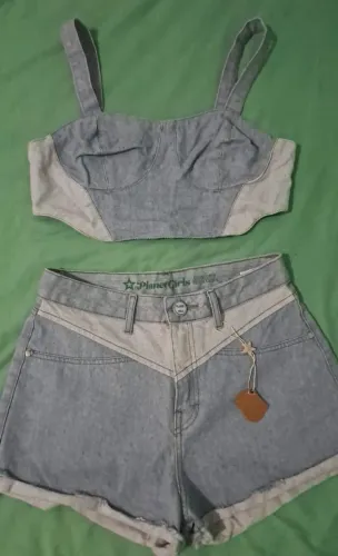 Conjunto Jeans Planet Girl!