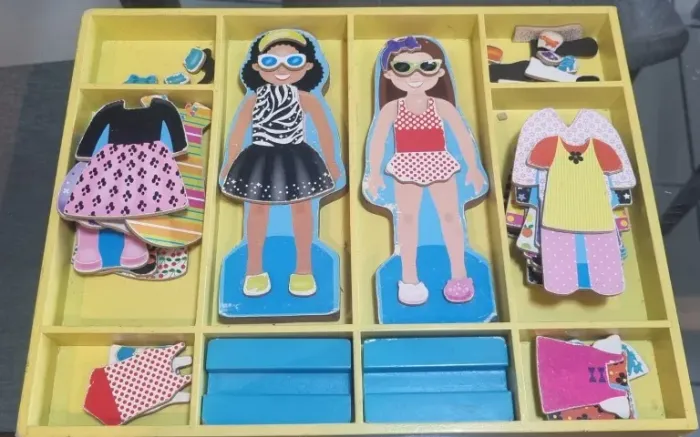 Bonecas Magnéticas Melissa & Doug para vestir