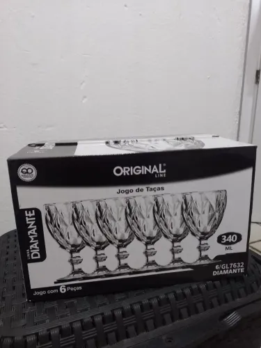 Conjunto de taças diamante pra vender!