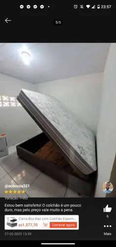 Camas box casal e solteiro, novas direto da fábrica, frete grátis