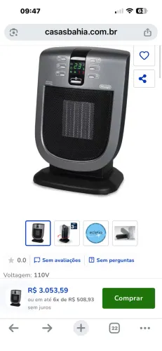 AQUECEDOR 220v