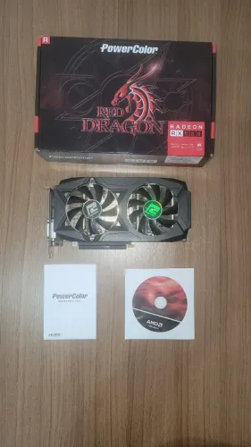 RX580, PowerColor , 8GB, GDDR5, EM EXCELENTE ESTADO DE USO