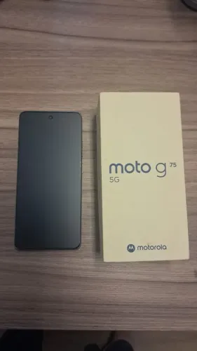Moto G75 5g 256gb - acompanha capa, película e carregador original