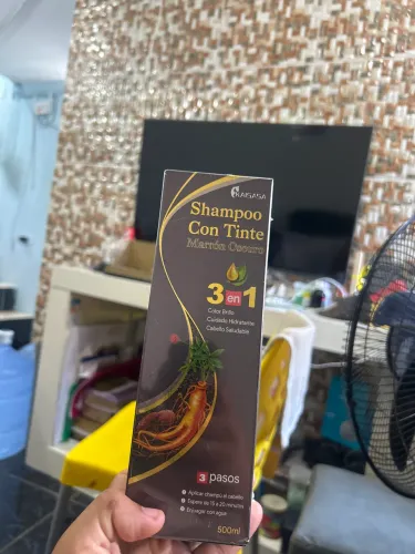 Shampoo Tonalizante Marrom Escuro