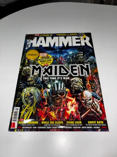 +M+ REVISTA Metal Hammer No. 295 Maio 2017 com CD lacrado 