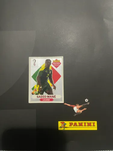 Figurinha legend, Sadio Mané Prata,Copa 2022