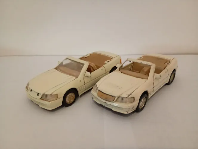 Welly - Lote Sucatas Mercedes 500SL