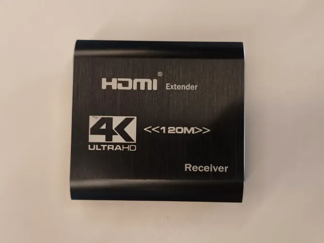 Extensor Hdmi 120 Metros 4k Via Cabo Rede
