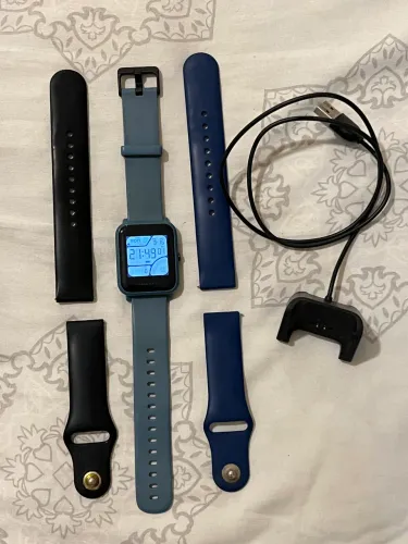 Relógio Smartwatch Amazfit bip lite azul