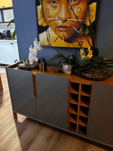 Buffet Madeira com MDF