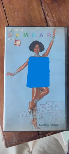 Fita VHS Aprenda A Sambar Com Valéria Valenssa