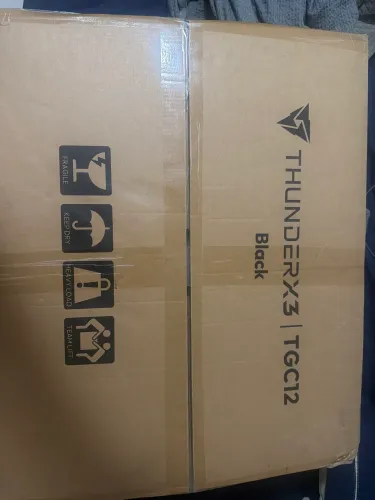 CADEIRA GAMER THUNDER X3 TGC 12 BLACK