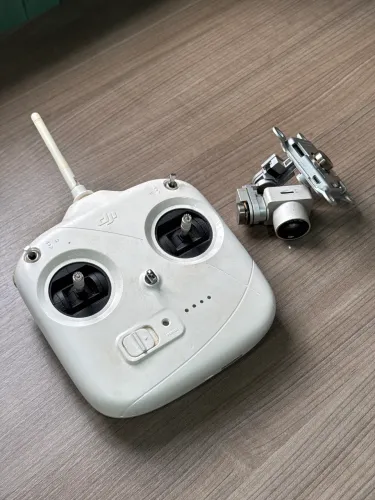 Controle e gimbal para dji phantom 3 standard