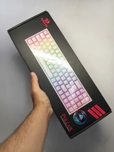 Teclado Redragon Mecânico 75% NOVO - FRETE GRÁTIS
