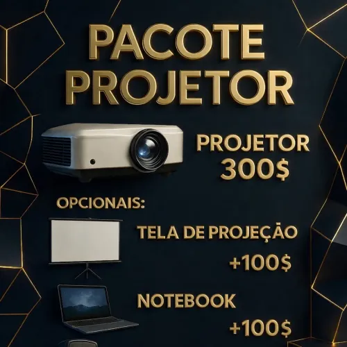 Aluguel de projetor 