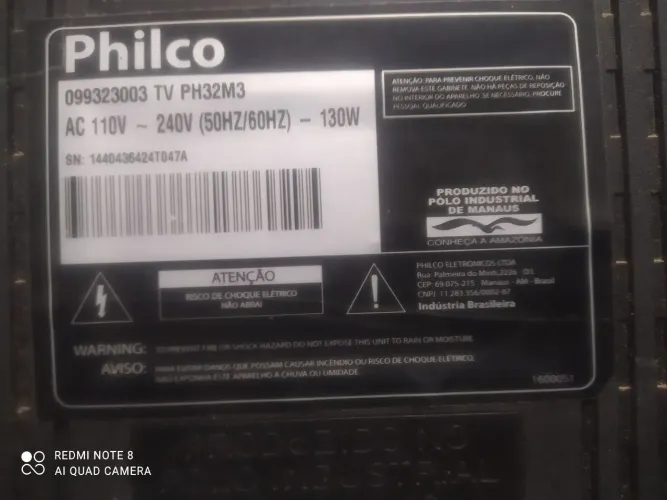 TV Philco PH32M3