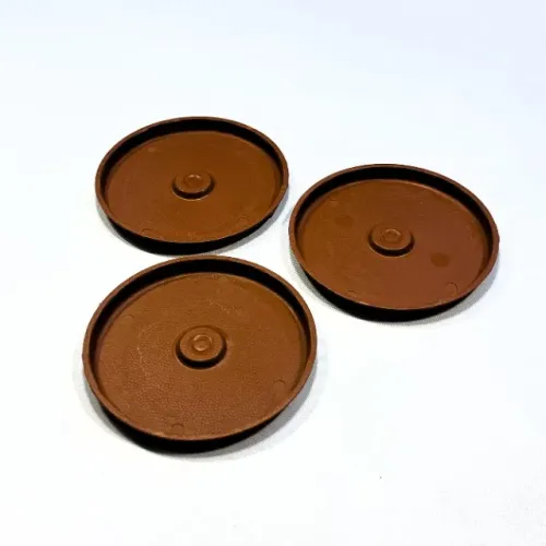 Kit 3 Pratos para Vaso de Planta Marrom Antares