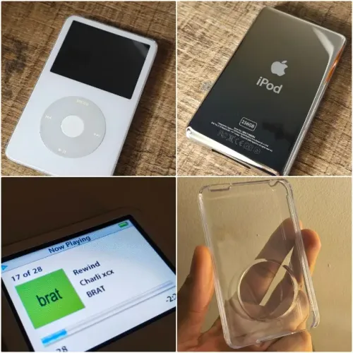 iPod Classic (Video) 256gb - bateria nova - carenagem frontal e traseira novas - tela nova