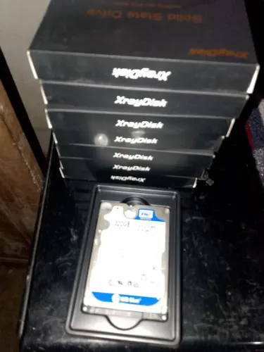 7 HDs 320 GB funcionando