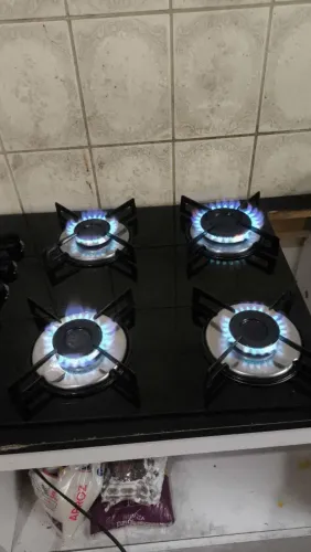 Fulgão Cooktop 4 bocas ultra chama ?