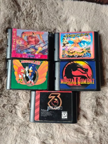 Jogos para mega drive - 50 reais cada