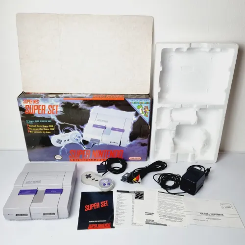 482- CONSOLE LIGHTNING BOX SUPER NINTENDO SUPERSET
