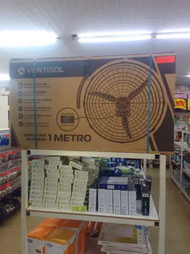 ventilador de parede de 1 metro ventisol 999,90 a vista