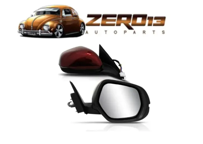 Retrovisor Externo Ld Esquerdo Honda HRV 2018 2019 2020 Cor Vinho Original Honda