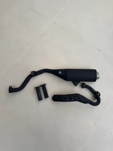 Escapamento ORIGINAL CRF 250 + manopla