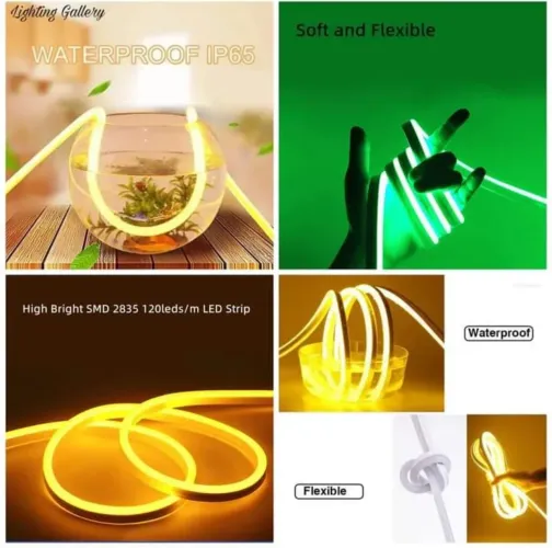 Fita LED Neon 5m com Fonte - IP65
