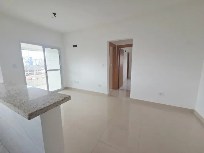 Apartamento com 2 dormitórios à venda, 62 m² por R$ 470.000 - Guilhermina - Praia Grande/S