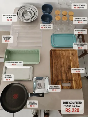 UTENSÍLIOS DE COZINHA