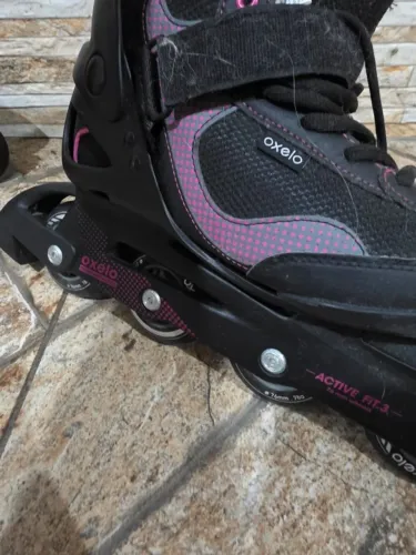 Patins Oxelo Active Fit 3 Lady - Tamanho 41