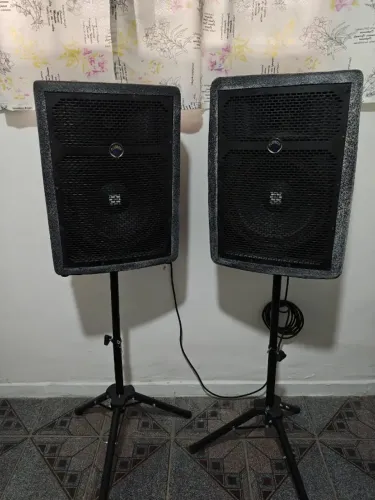 Par de caixas de som Turbox TBA 1200 - 150W RMS 8 Ohms