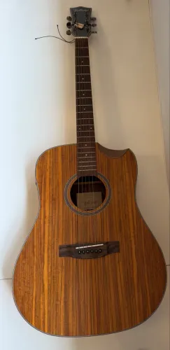 Violão Red Burn RB 300 Aço Folk com Fishman