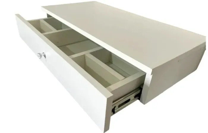 Penteadeira Suspensa MDF branco 