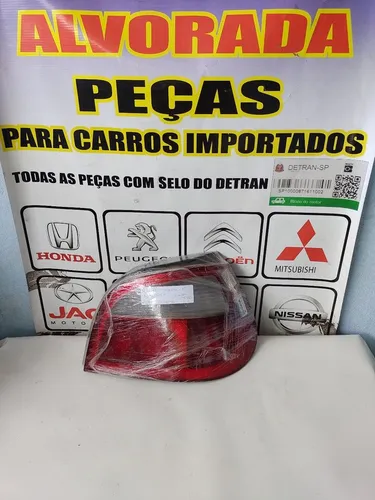 Lanterna traseira esquerda Renault Megane Hatch ano 2001 a 2005 original