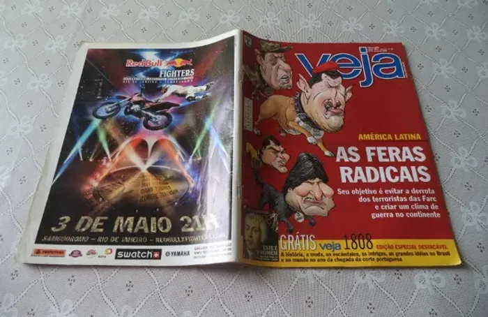 Revista Veja 12 Março 2008. América Latina. Para Colecionadores.