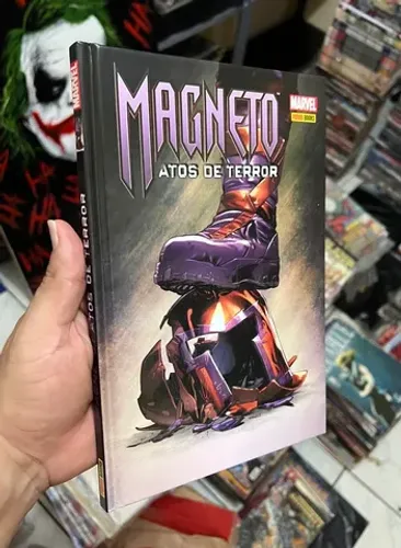 Magneto atos de terror capa dura