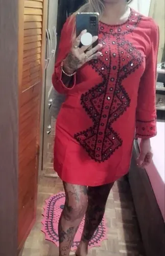 Vestido Indiano Importado 