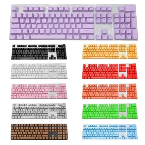 Keycaps kit 104 peças abs cherry mx