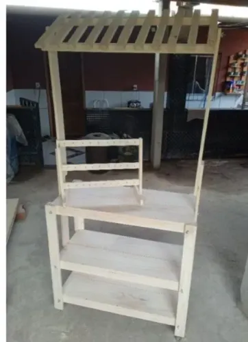 Barraca de feira, ambulante, praí, vendedor rua.<br>